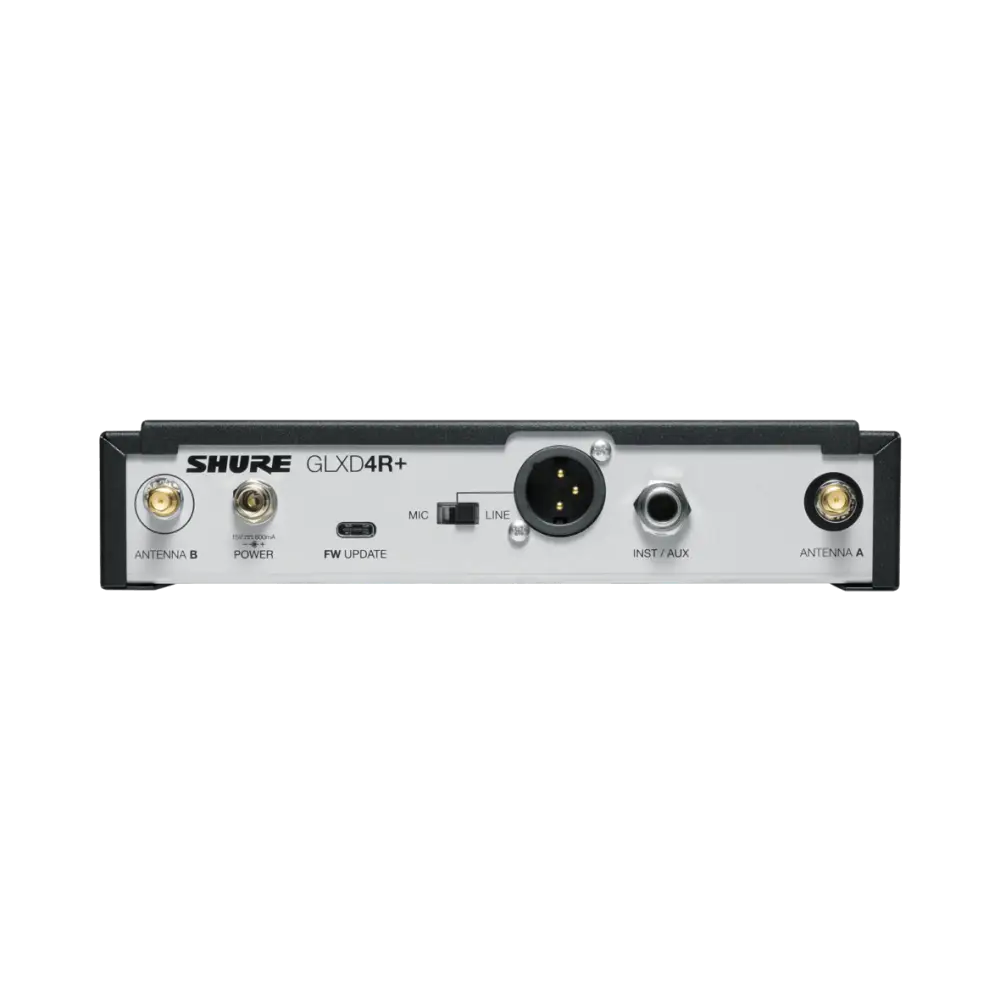Shure GLXD24RE/SM58 Vokal Mikrofonlu Dijital Kablosuz Rack Sistemi - 4