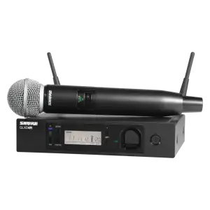 Shure GLXD24RE/SM58 Vokal Mikrofonlu Dijital Kablosuz Rack Sistemi - 1