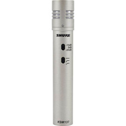 Shure KSM137/SL Cardioid Enstrüman Mikrofonu - Shure