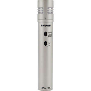 Shure KSM137/SL Cardioid Enstrüman Mikrofonu - 1