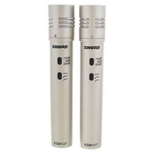 Shure KSM137/SL STEREO İkili Enstrüman Mikrofonu - 1