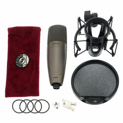 Shure KSM42/SG Geniş Diyafran Condenser Vokal Mikrofon - 5