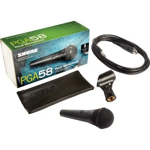 Shure PGA58-QTR-E Kardioid Dinamik Vokal Mikrofonu - 2