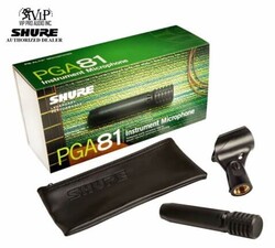 Shure PGA81 Kardioid Kondenser Enstrüman Mikrofonu - 3