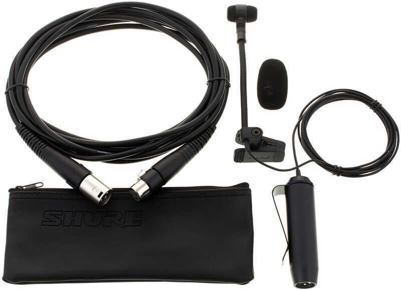 Shure PGA98H-XLR Kardioid Kondenser Enstrüman Klipsli Mikrofon