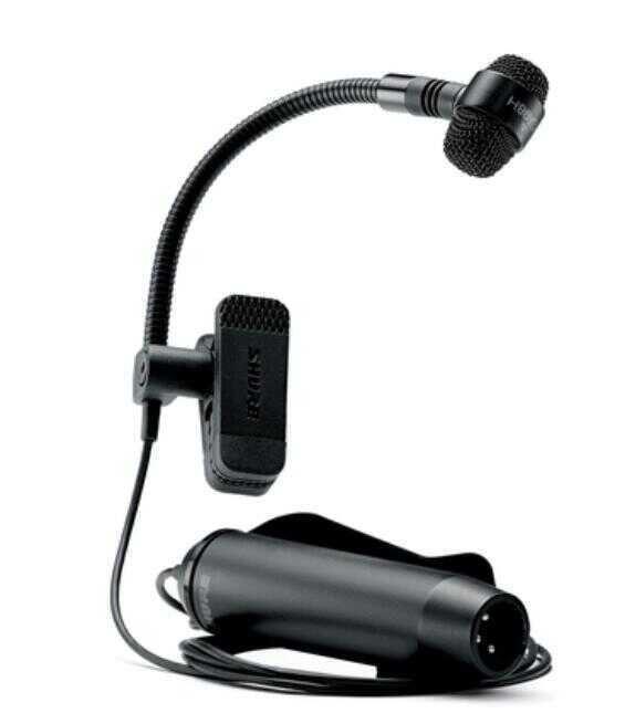 Shure - Shure PGA98H-XLR Kardioid Kondenser Enstrüman Klipsli Mikrofon