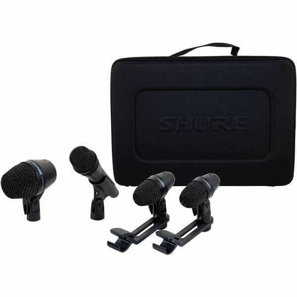 Shure - Shure PGADRUMKIT4 Davul Mikrofon Seti