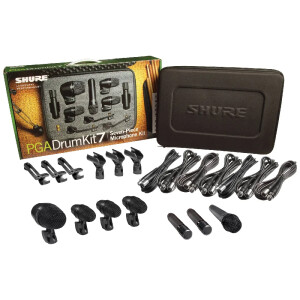 Shure PGADRUMKIT7 7'li Profesyonel Davul Mikrofon Seti - Shure