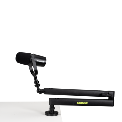 Shure SH-BROADCAST2 Alçak Profilli Masaüstü Mikrofon Boom Standı - 2