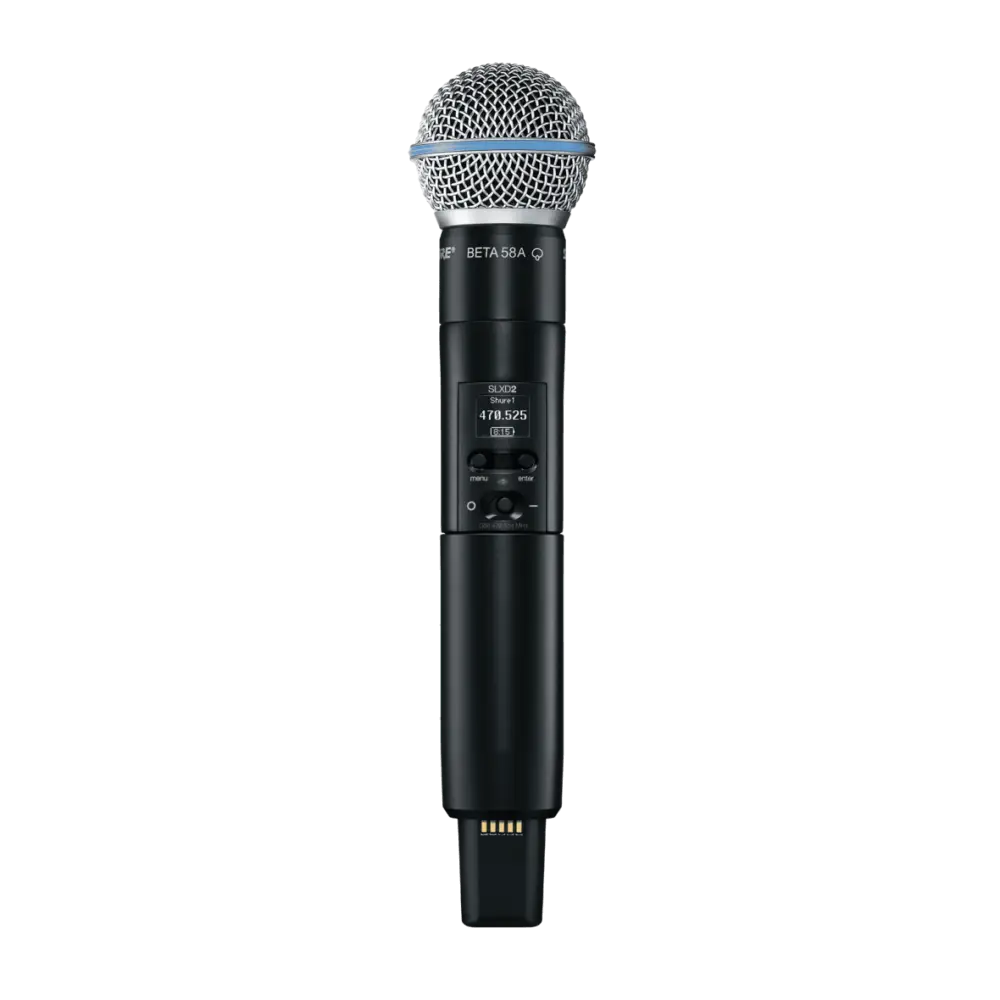 Shure SLXD2/B58 Dijital Kablosuz Vokal Mikrofonu - Shure