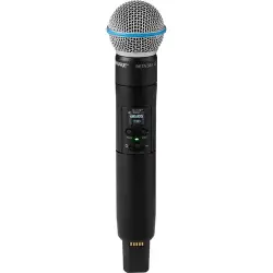 Shure SLXD24+/B58 Beta 58A Kapsüllü Dijital Kablosuz El Mikrofon Sistemi - 6