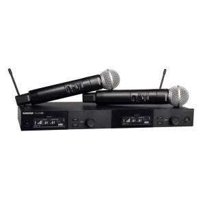 Shure SLXD24DE/SM58 Dual Kablosuz Mikrofon Sistemi - Shure