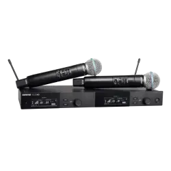 Shure SLXD24DE/B58 Dual Kablosuz Mikrofon Sistemi - 1