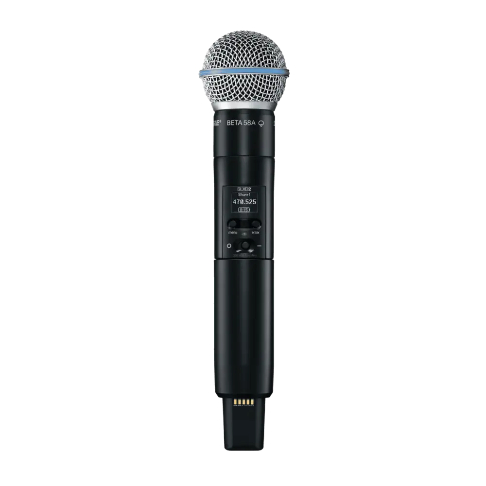 Shure SLXD2/B58 Dijital Kablosuz Vokal Mikrofonu - 1
