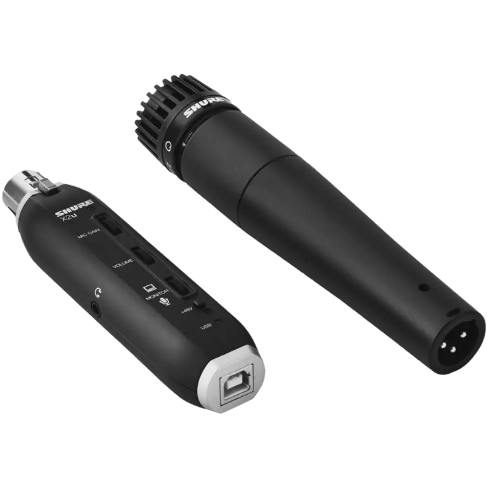 Shure SM57-X2U XLR-USB Çeviricili Kardioid Enstrüman Mikrofonu - 2
