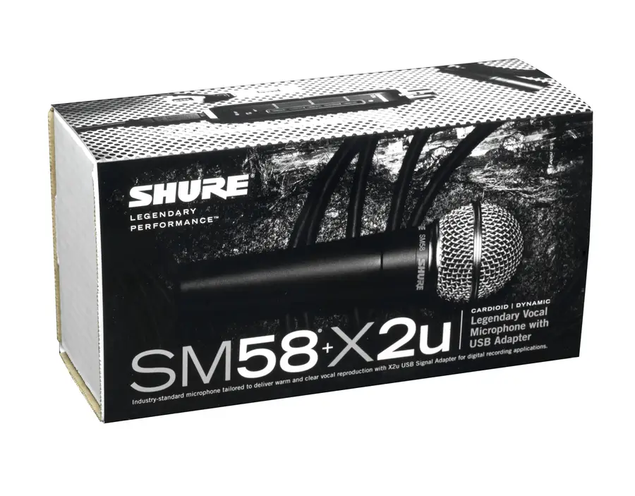 Shure SM58-X2U Adaptörlü Dinamik Cardioid Mikrofon - 4