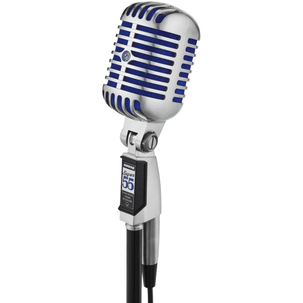 Shure Süper 55 Süperkardioid Dinamik Vokal Mikrofon - 7