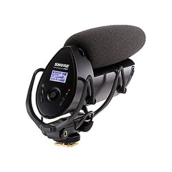Shure VP83F Entegre Flaş Kaydı ile LensHopper ™ Kamera Montajlı Condenser Mikrofon - Shure