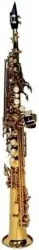 SILVER LSS 490 L Bb Soprano Saksafon - Çanta Dahil - Silver