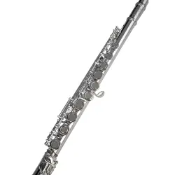 SILVER SFL-190ES Gümüş Kaplama Yan Flüt - 4