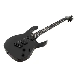 Solar A1.6BOP-FF 6 Telli Multiscale Fan Fret Elektro Gitar (Black Open Pore Matte) - 3