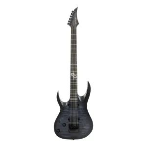 Solar A1.6FBB-29 LH+ 6 Telli Bariton Solak Elektro Gitar (Flame Black Burst Matte) - 1