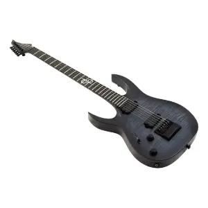 Solar A1.6FBB-29 LH+ 6 Telli Bariton Solak Elektro Gitar (Flame Black Burst Matte) - 3