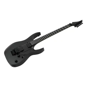 Solar A1.6FR Svart+ 6 Telli Floyd Rose Elektro Gitar (Carbon Black Matte) - 3