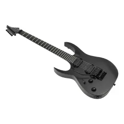 Solar A1.6FR Svart+ LH 6 Telli Floyd Rose Solak Elektro Gitar (Carbon Black Matte) - 3