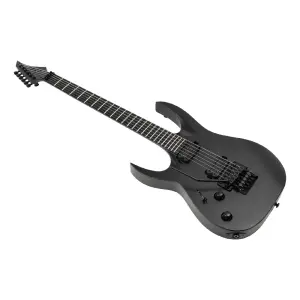 Solar A1.6FR Svart+ LH 6 Telli Floyd Rose Solak Elektro Gitar (Carbon Black Matte) - 3