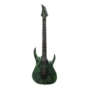 Solar A1.6FRCLN Canibalismo+ 6 Telli Elektro Gitar (Black Lemon Neon Canibalismo Matte) - 1