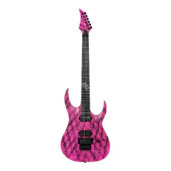 Solar A1.6FRPN Canibalismo Sustainiac+ 6 Telli Elektro Gitar (Pink Neon Matte) - 1