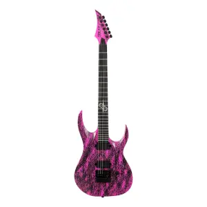 Solar A1.6PN Canibalismo+ 6 Telli Elektro Gitar (Pink Neon Canibalismo Matte) - 1