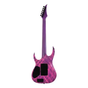 Solar A1.6Silas Canibalismo 6 Telli Elektro Gitar (Pink on Purple Canibalismo Matte) - 2