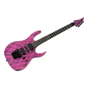 Solar A1.6Silas Canibalismo 6 Telli Elektro Gitar (Pink on Purple Canibalismo Matte) - 3