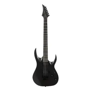 Solar A1.6Svart+ 6 Telli Elektro Gitar (Carbon Black Matte) - 1