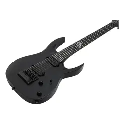 Solar A1.7BOP 7 Telli Elektro Gitar (Black Open Pore Matte) - 3
