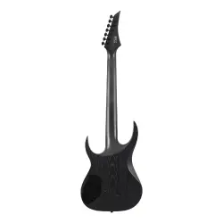 Solar A1.7BOP-FF 7 Telli Multiscale Fan Fret Elektro Gitar (Black Open Pore Matte) - 2