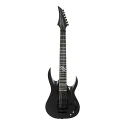 Solar A1.7FRBOP Sustainiac+ 7 Telli Floyd Rose Elektro Gitar (Black Open Pore Matte) - 1