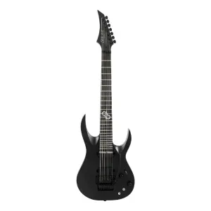 Solar A1.7FRBOP Sustainiac+ 7 Telli Floyd Rose Elektro Gitar (Black Open Pore Matte) - 1
