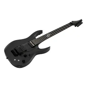 Solar A1.7FRBOP Sustainiac+ 7 Telli Floyd Rose Elektro Gitar (Black Open Pore Matte) - 3