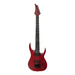 Solar A1.7ROP-29+ 7 Telli Elektro Gitar (Red Open Pore Matte) - 1