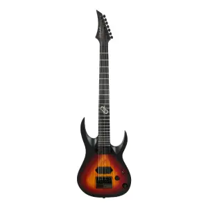 Solar A1.7TBOP-29 7 Telli Elektro Gitar (Tri Burst Open Pore Matte) - 1