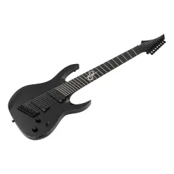 Solar A1.8ABOP-FF 8 Telli Multiscale Elektro Gitar (Black Open Pore Matte) - 3