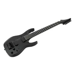 Solar A1.8Svart 8 Telli Elektro Gitar (Carbon Black Matte) - 3