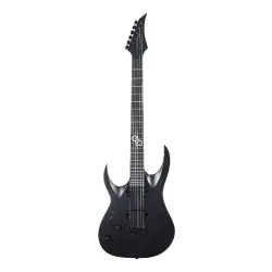 Solar A2.6C LH 6 Telli Solak Elektro Gitar (Carbon Black Matte) - 1