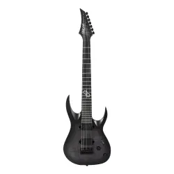 Solar A2.7FBB+ 7 Telli Elektro Gitar (Flame Black Burst Matte) - 1
