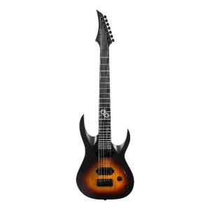 Solar A2.7TBOP 7 Telli Elektro Gitar (Tri Burst Open Pore Matte) - 1