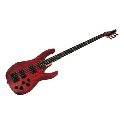 Solar AB1.4ROP 4 Telli Bas Gitar (Red Open Pore Matte) - 3