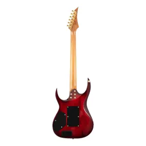 Solar AB1.6AFRQBR 6 Telli Elektro Gitar (Quilted Blood Red Burst Gloss) - 2